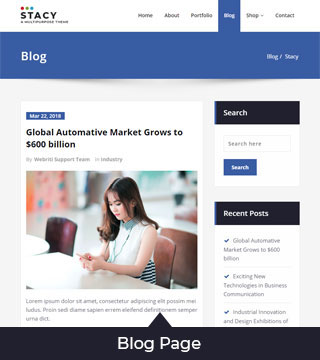 blogsmall Stacy WordPress Theme